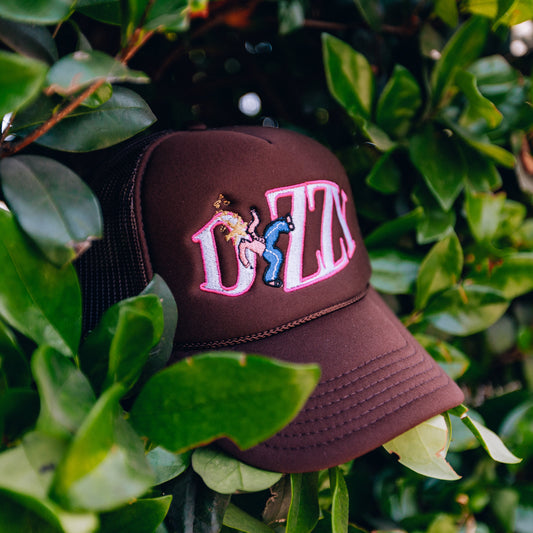 Brown Dizzy Trucker